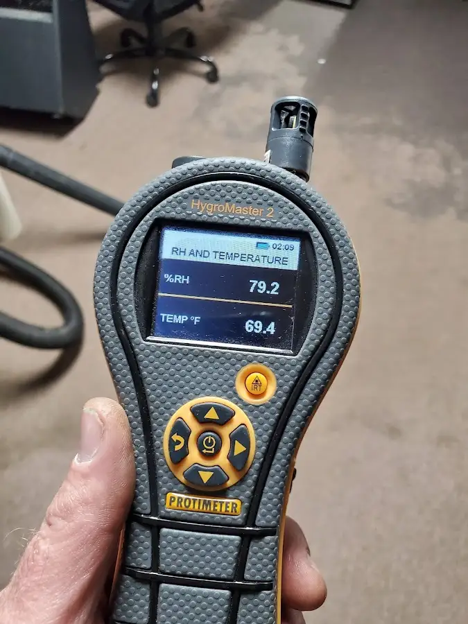 Moisture meter humidity assessment for Mold Remediation & Removal in Sutherlin
